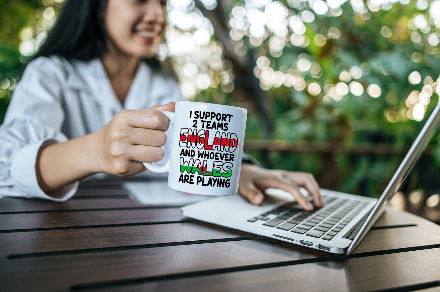 I Support England and Whoever Wales are Playing Coffee Mug / Cup
