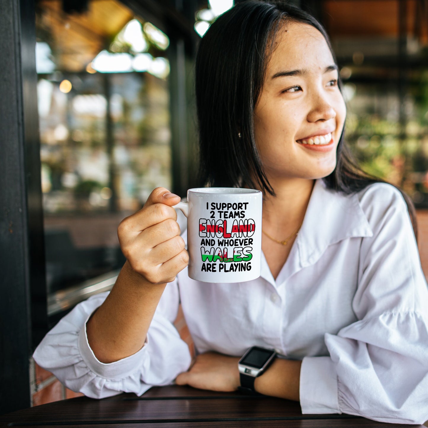 I Support England and Whoever Wales are Playing Coffee Mug / Cup