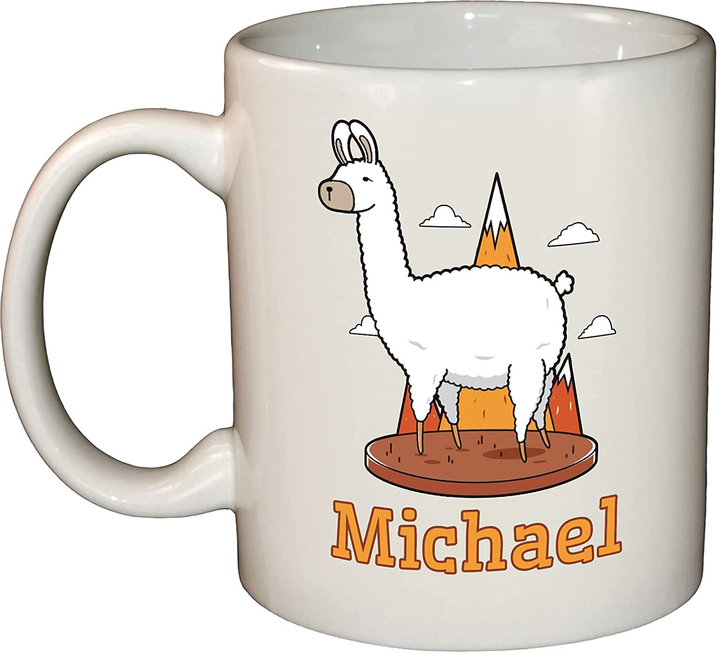 Llama Name Personalised Ceramic Mug/Cup 11oz capacity