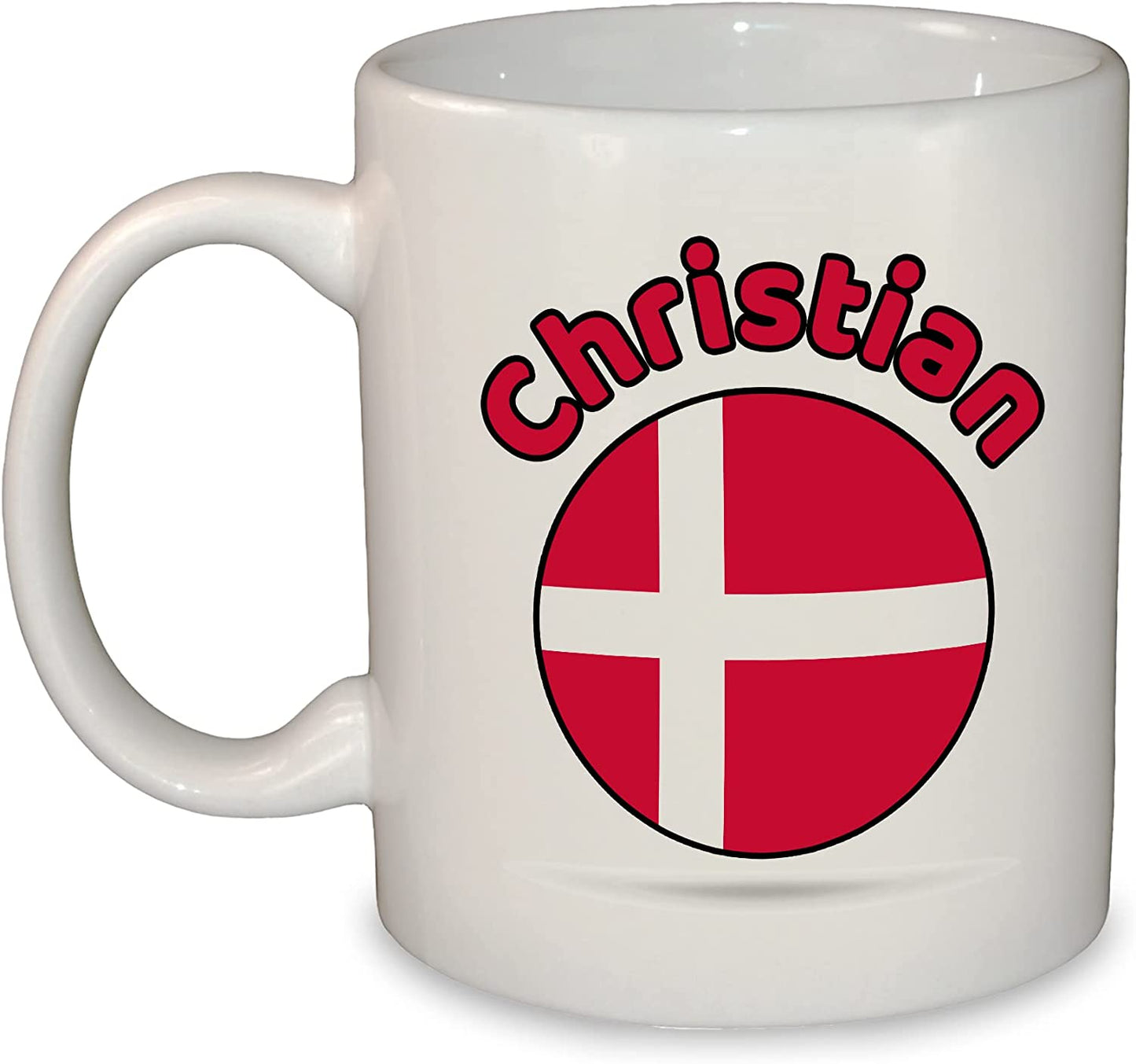 European Round Flag Mug - Choose from 25 countries