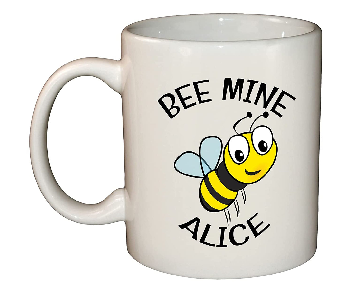 Bee Mine Name Personalised Ceramic Mug