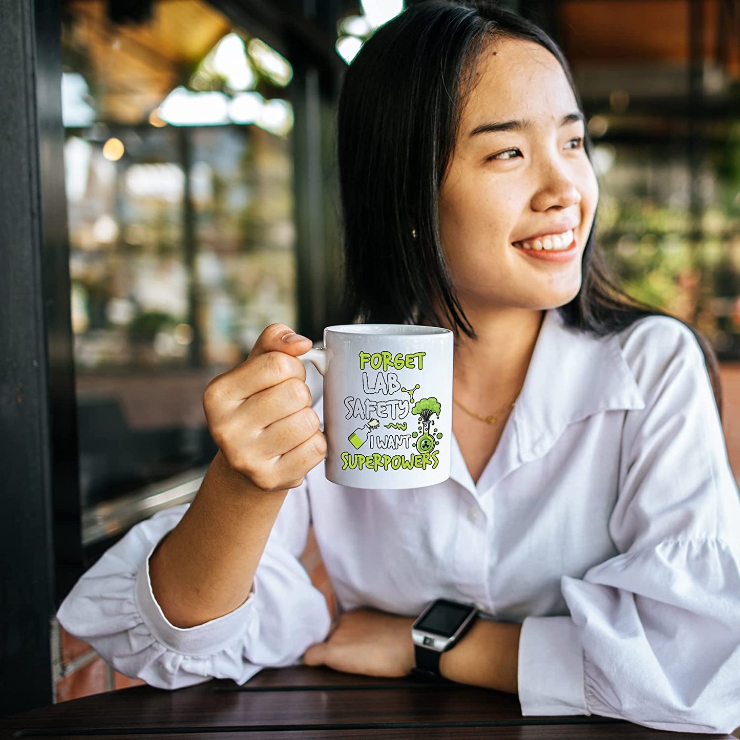 Forget Lab Safety I Want Superpowers Coffee Mug/Cup