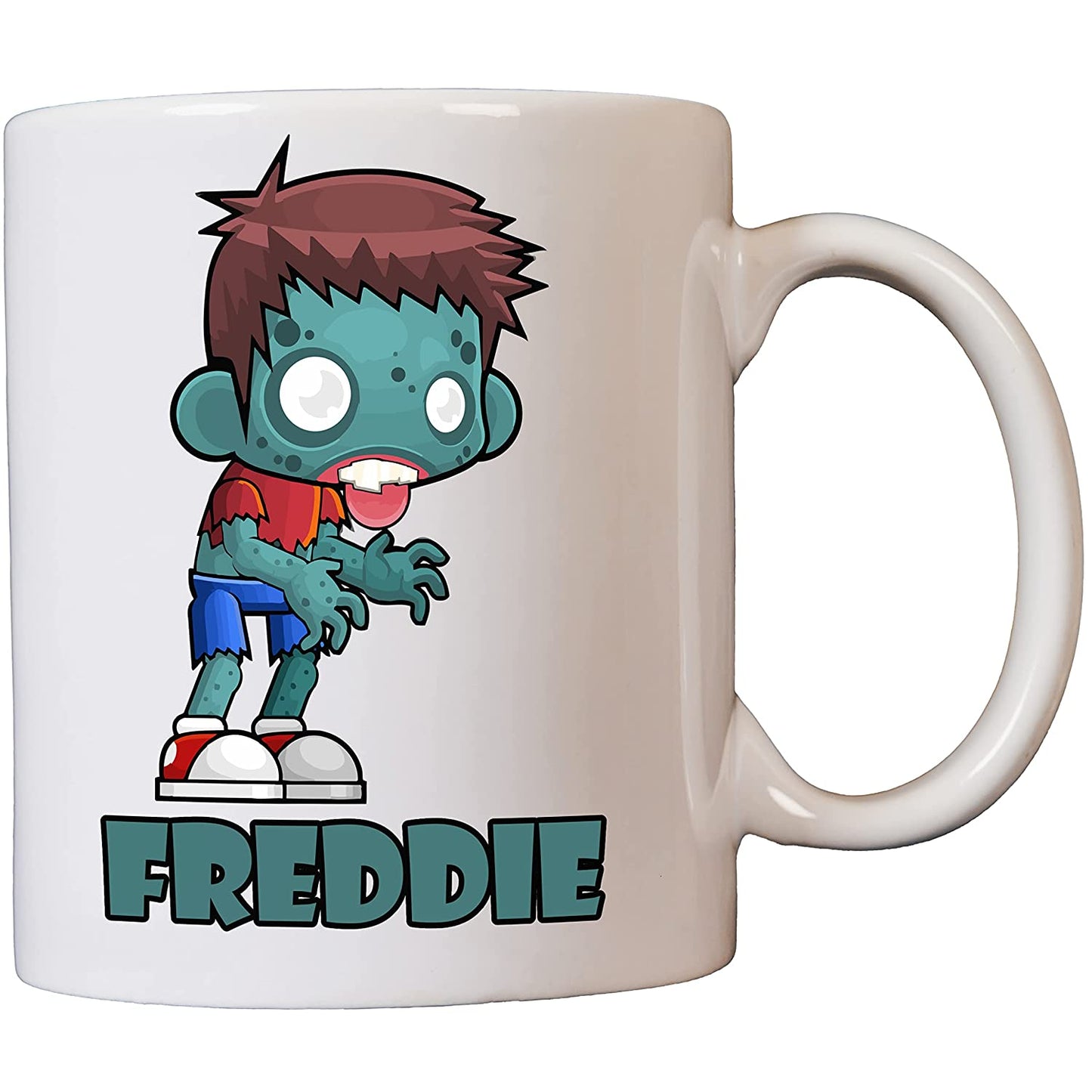 Personalised Zombie Name Ceramic Mug / Cup 11oz