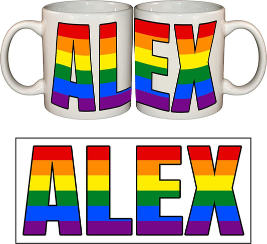 Pride Rainbow Flag Coffee Mug