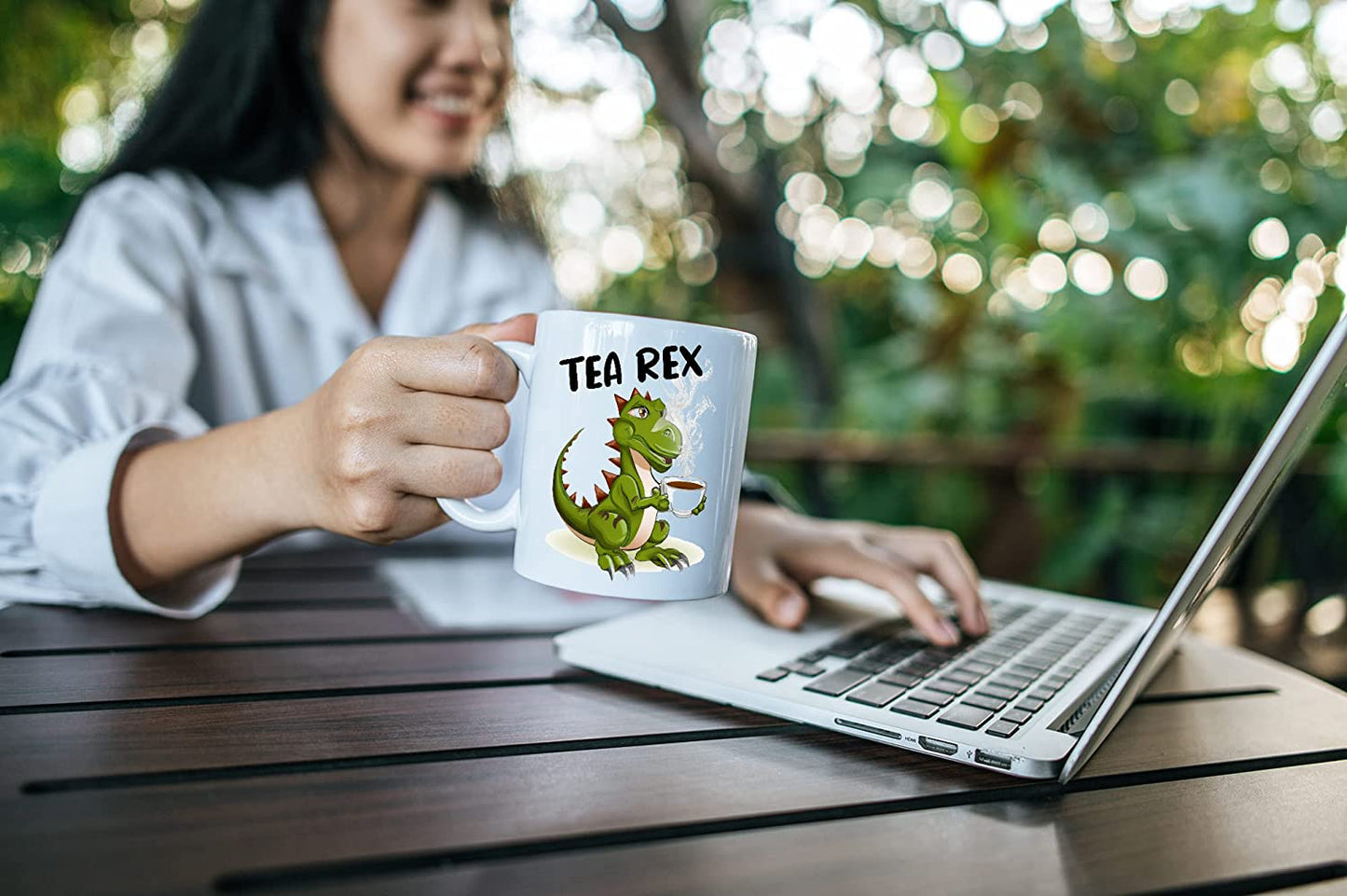 Tea Rex Dinosaur Coffee Mug