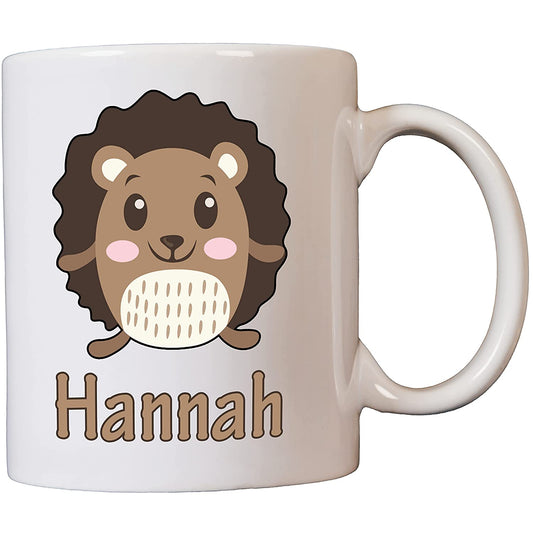 Personalised Hedgehog Name Ceramic Mug/Cup 11oz