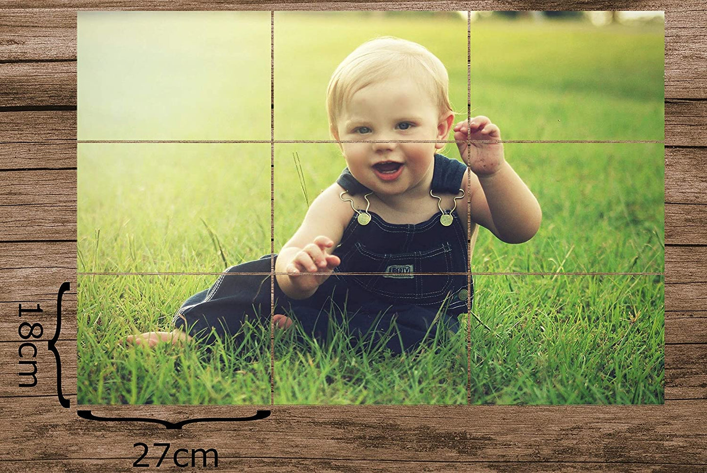 Metal Panel Photo Print 27cm x 18cm - Gloss Finish