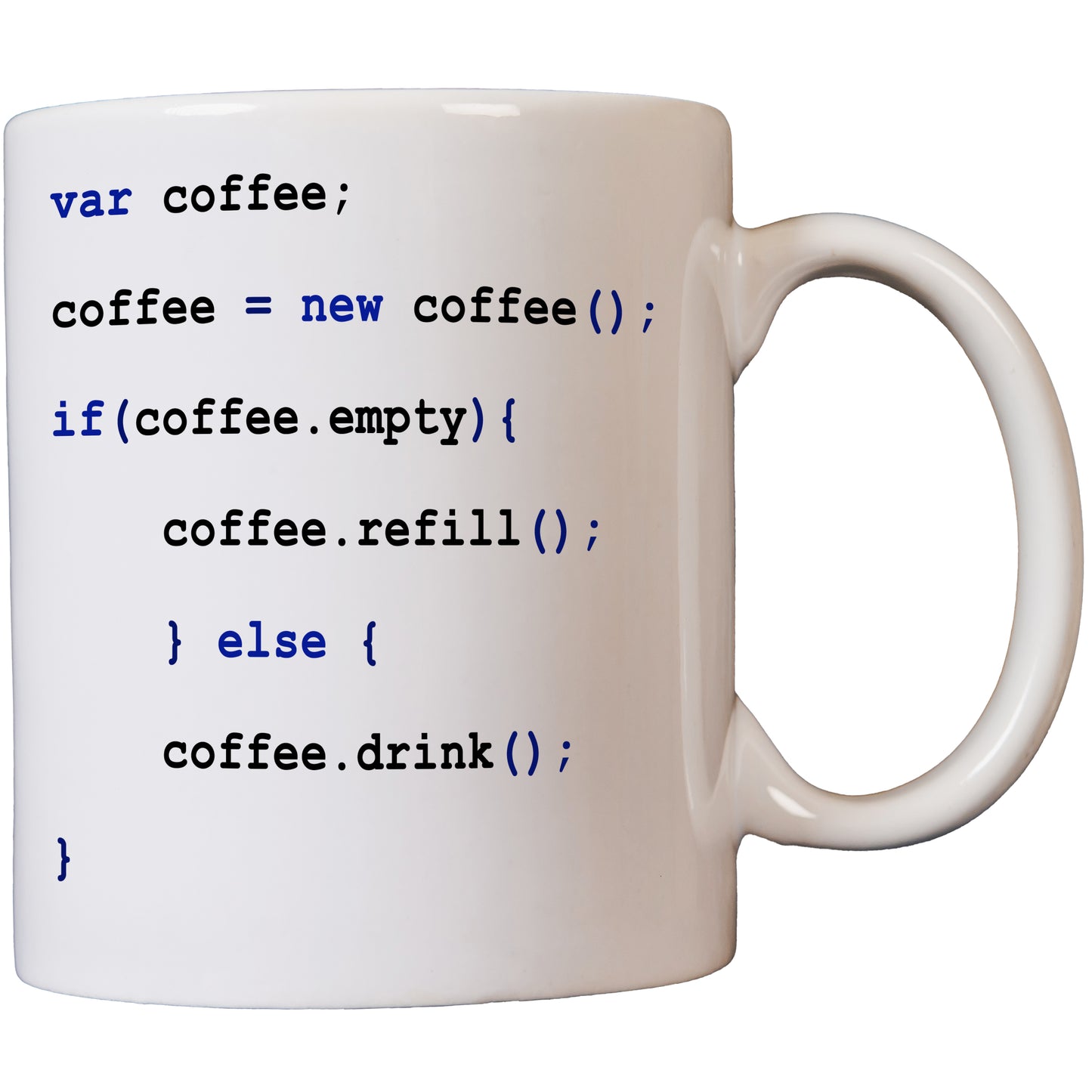 Javascript Coding/Programming Coffee Mug